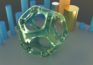 crystalisohedron More Lux Render Experiements
